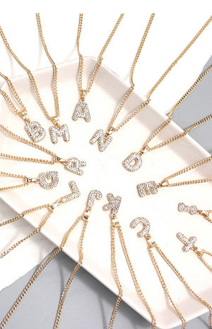 Glam Initial Chain (Pre-Order)
